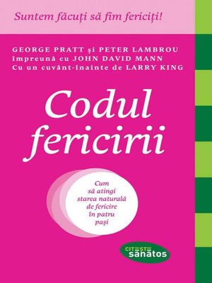 cover image of Codul fericirii